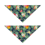 Summer Tropical Hawaii Pattern Print Dog Bandana