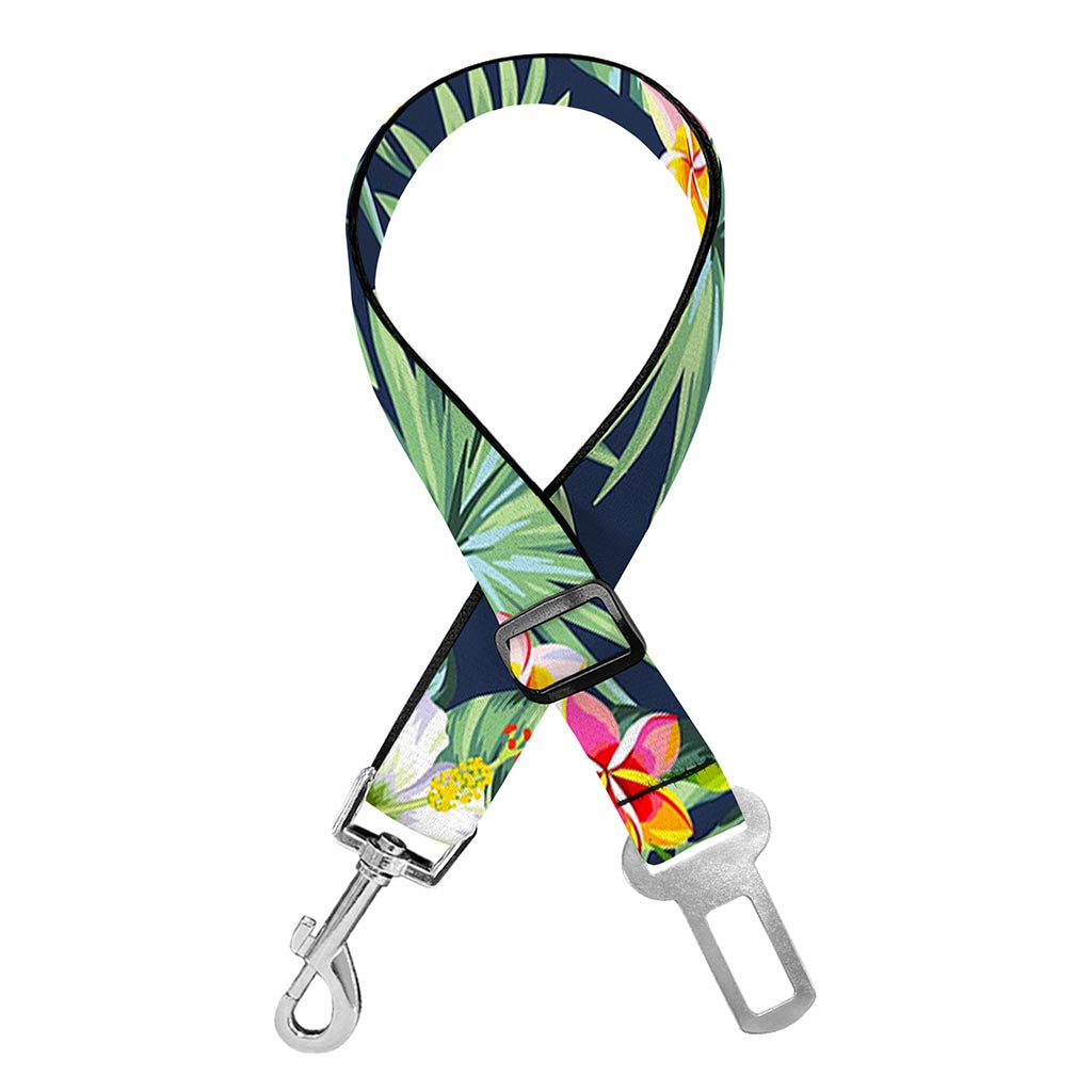 Summer Tropical Hawaii Pattern Print Dog Seat Belt
