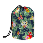 Summer Tropical Hawaii Pattern Print Drawstring Makeup Bag
