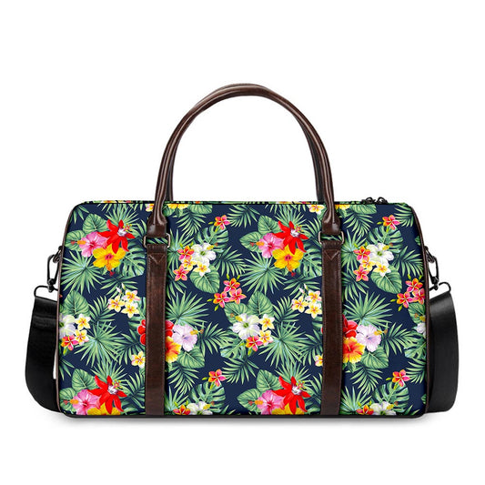 Summer Tropical Hawaii Pattern Print Duffle Bag
