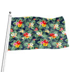 Summer Tropical Hawaii Pattern Print Flag