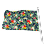 Summer Tropical Hawaii Pattern Print Flag