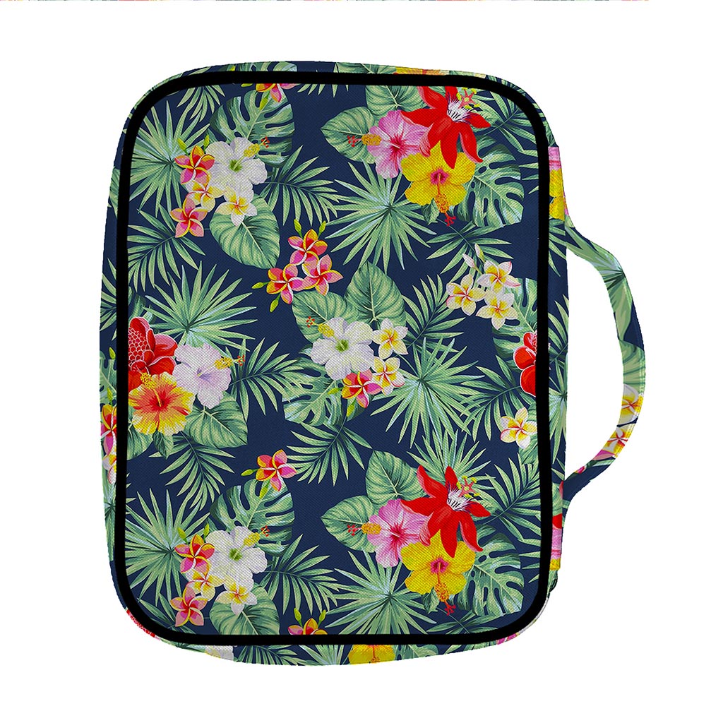 Summer Tropical Hawaii Pattern Print Front Pocket Bible Bag
