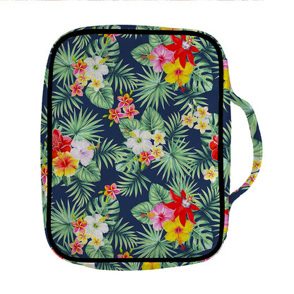 Summer Tropical Hawaii Pattern Print Front Pocket Bible Bag