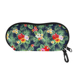 Summer Tropical Hawaii Pattern Print Glasses Case