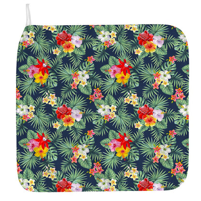 Summer Tropical Hawaii Pattern Print Hand Towel