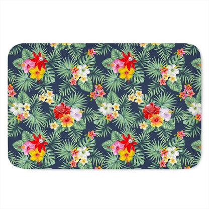 Summer Tropical Hawaii Pattern Print Indoor Door Mat