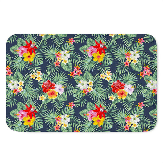 Summer Tropical Hawaii Pattern Print Indoor Door Mat