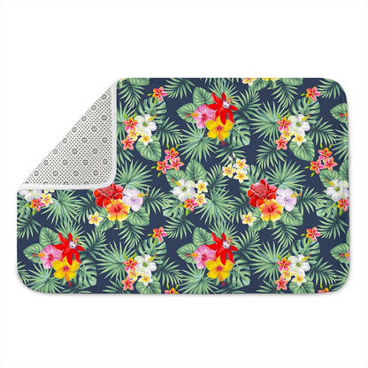 Summer Tropical Hawaii Pattern Print Indoor Door Mat