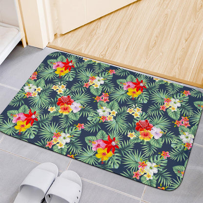 Summer Tropical Hawaii Pattern Print Indoor Door Mat