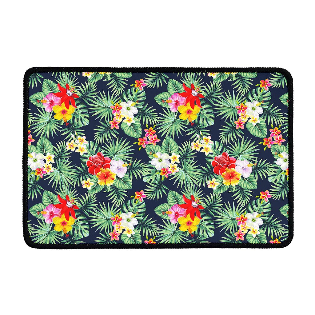 Summer Tropical Hawaii Pattern Print Kitchen Mat