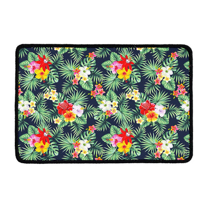 Summer Tropical Hawaii Pattern Print Kitchen Mat