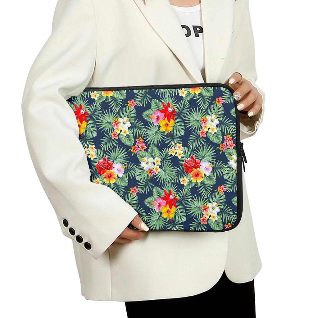 Summer Tropical Hawaii Pattern Print Laptop Sleeve