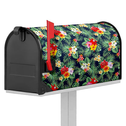 Summer Tropical Hawaii Pattern Print Mailbox Cover