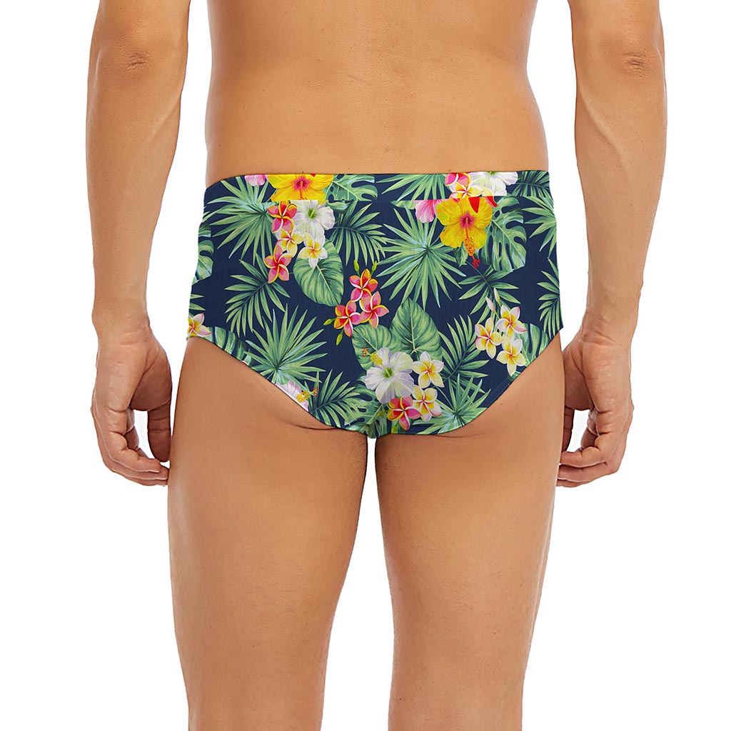 Summer Tropical Hawaii Pattern Print Men's Briefs