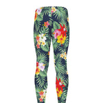 Summer Tropical Hawaii Pattern Print Men's leggings
