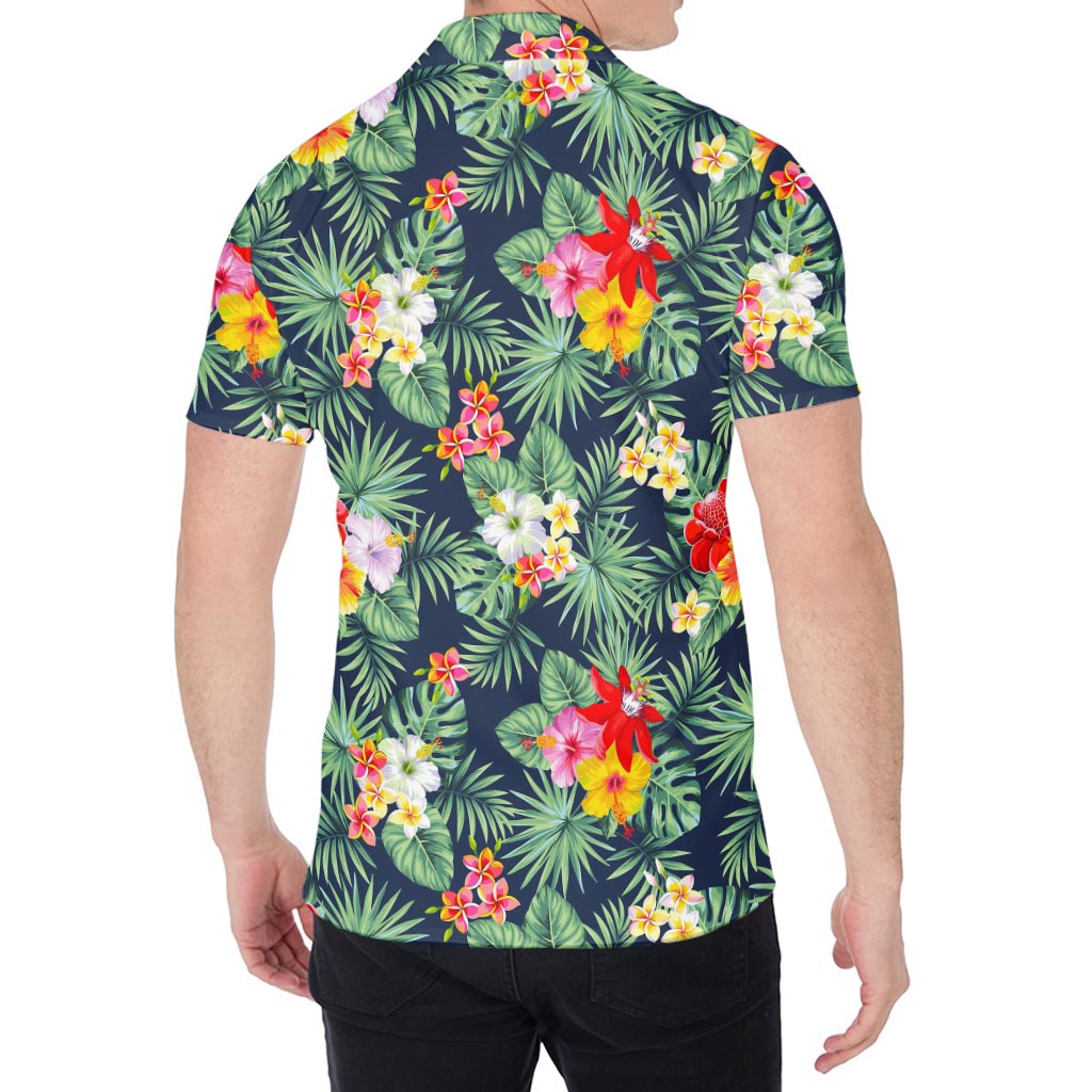 Summer Tropical Hawaii Pattern Print Men's Shirt