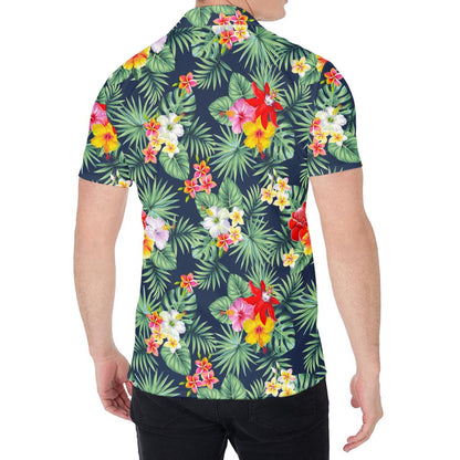 Summer Tropical Hawaii Pattern Print Men's Shirt