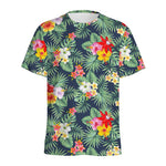 Summer Tropical Hawaii Pattern Print Men's Sports T-Shirt