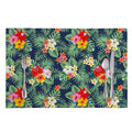 Summer Tropical Hawaii Pattern Print Placemat