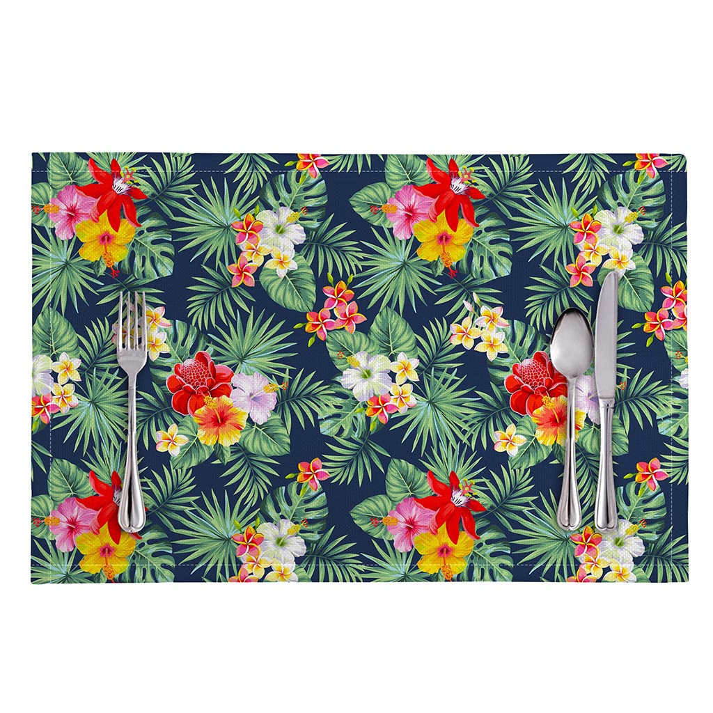 Summer Tropical Hawaii Pattern Print Placemat