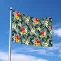 Summer Tropical Hawaii Pattern Print Polyester Flag
