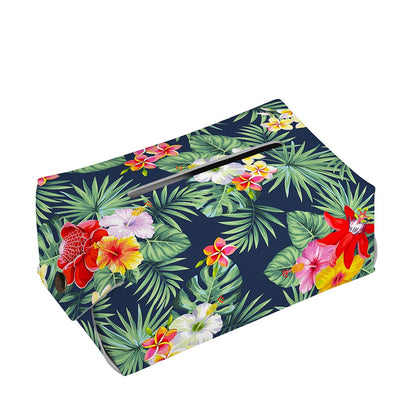 Summer Tropical Hawaii Pattern Print Rectangle Tissue Box Cover