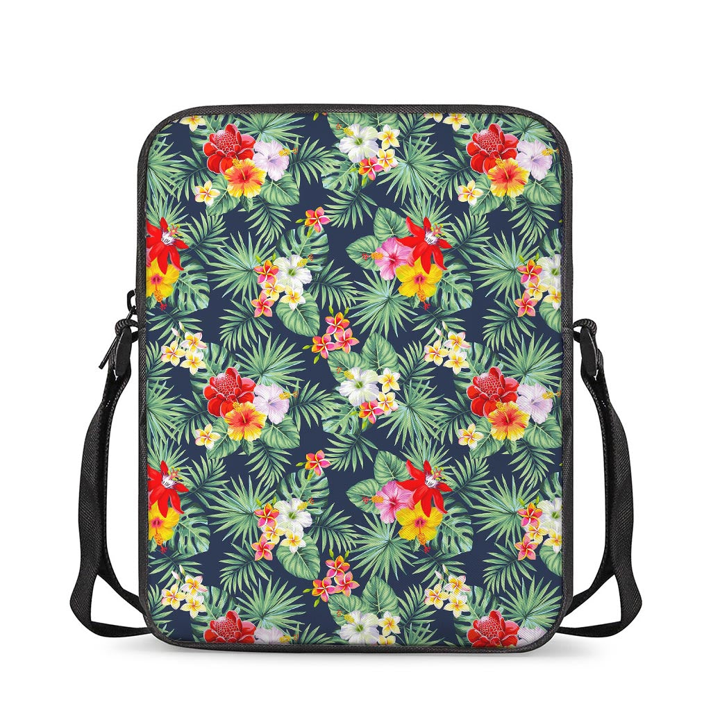 Summer Tropical Hawaii Pattern Print Rectangular Crossbody Bag