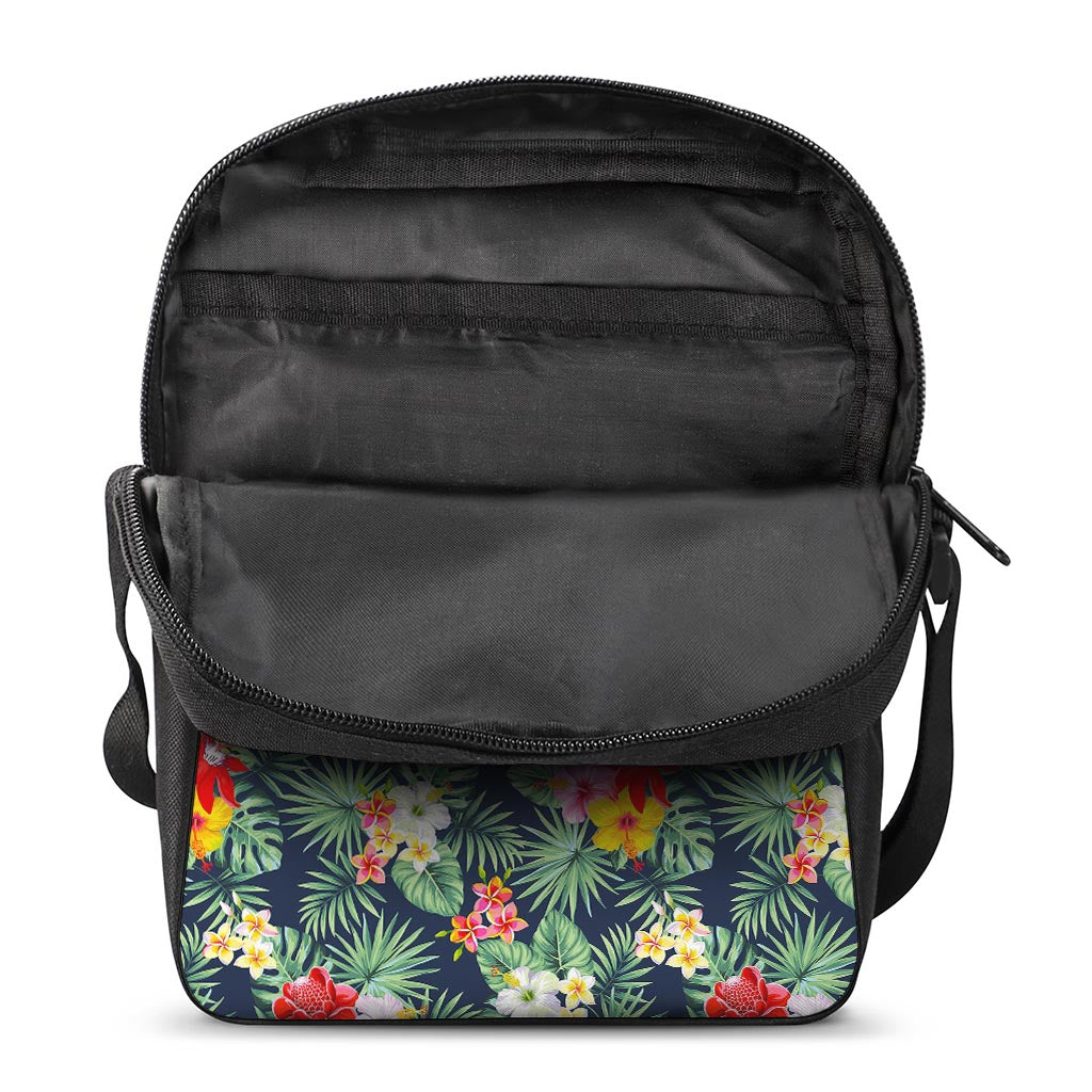 Summer Tropical Hawaii Pattern Print Rectangular Crossbody Bag