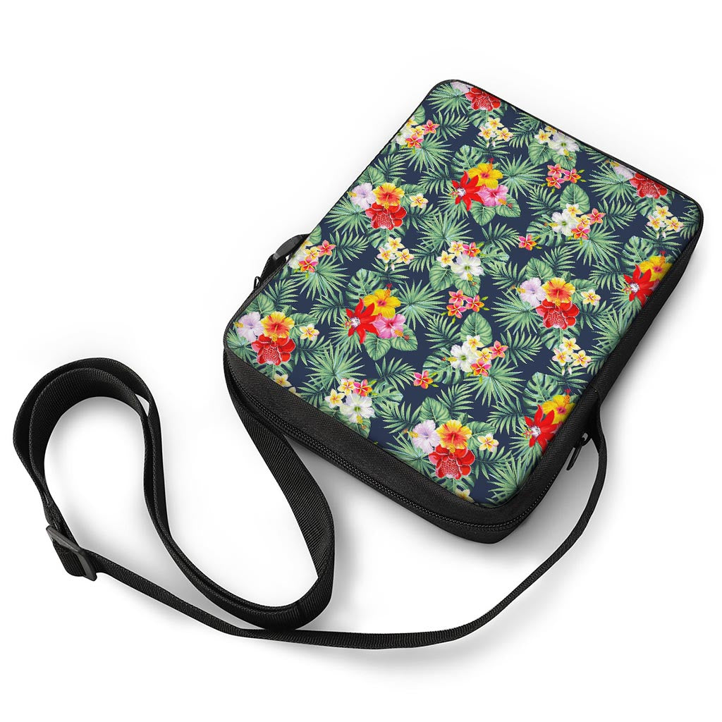 Summer Tropical Hawaii Pattern Print Rectangular Crossbody Bag