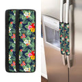 Summer Tropical Hawaii Pattern Print Refrigerator Handle Covers