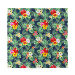 Summer Tropical Hawaii Pattern Print Silk Bandana