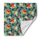 Summer Tropical Hawaii Pattern Print Silk Bandana