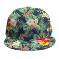 Summer Tropical Hawaii Pattern Print Snapback Cap