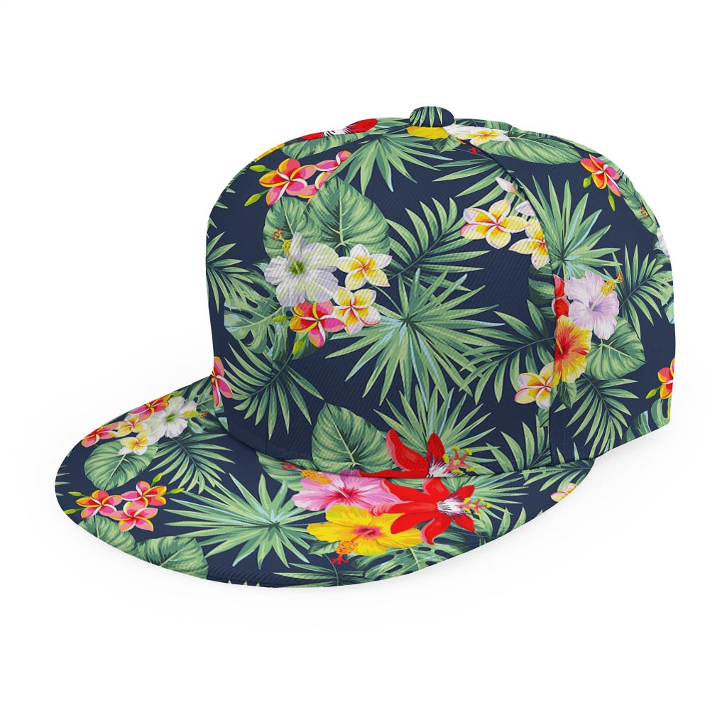 Summer Tropical Hawaii Pattern Print Snapback Cap