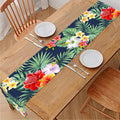 Summer Tropical Hawaii Pattern Print Table Runner