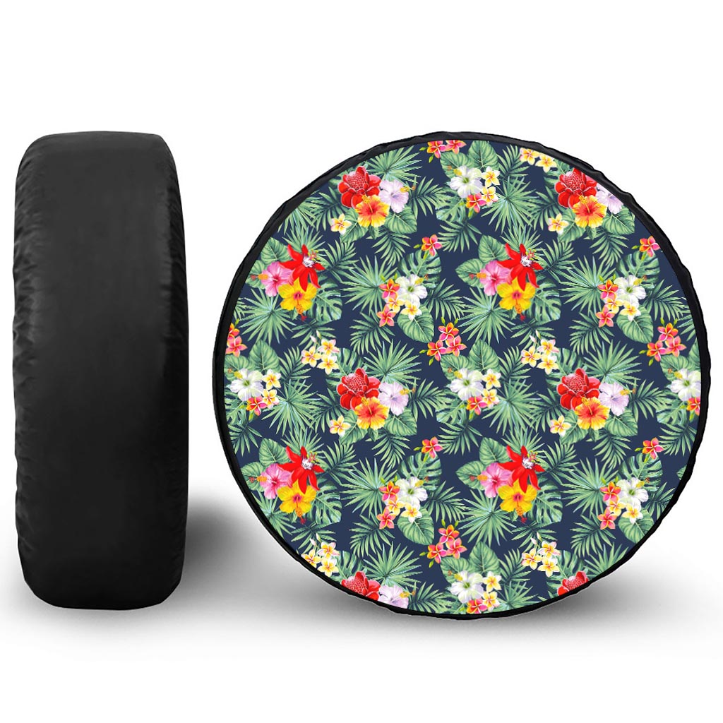Summer Tropical Hawaii Pattern Print Tire Cover
