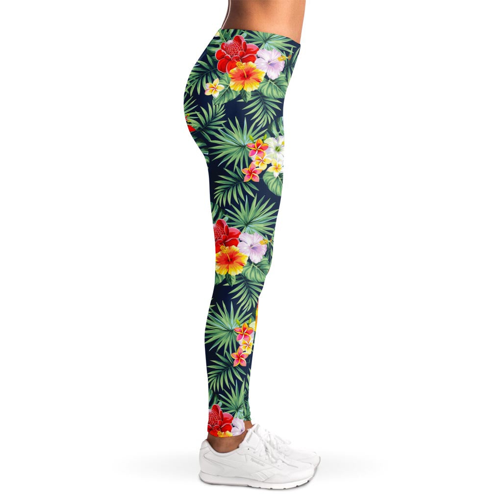 Summer Tropical Hawaii Pattern Print Women's Leggings