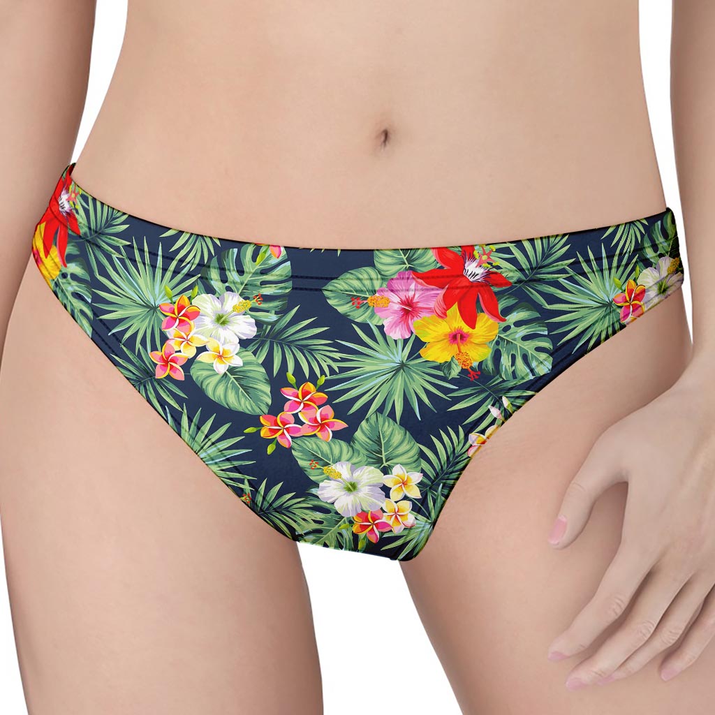 Summer Tropical Hawaii Pattern Print Women's Thong