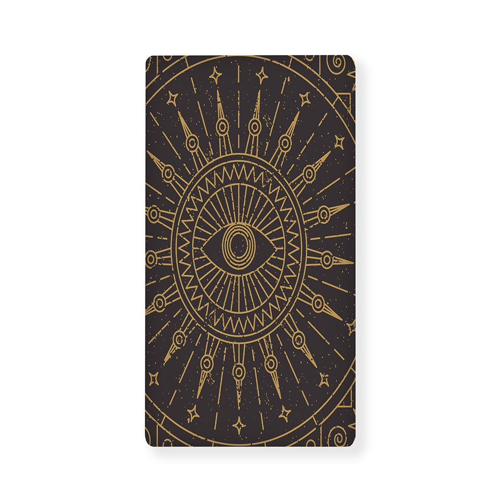 Sun All Seeing Eye Print Baby Crib Sheet