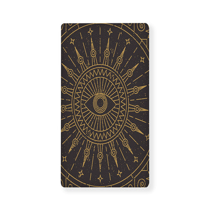 Sun All Seeing Eye Print Baby Crib Sheet