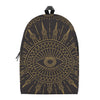 Sun All Seeing Eye Print Backpack