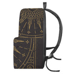 Sun All Seeing Eye Print Backpack