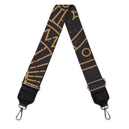 Sun All Seeing Eye Print Bag Strap