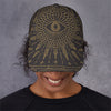 Sun All Seeing Eye Print Baseball Cap