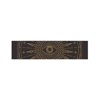 Sun All Seeing Eye Print Bed Runner