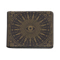 Sun All Seeing Eye Print Bifold Wallet