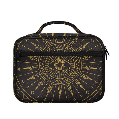 Sun All Seeing Eye Print Briefcase Bible Bag
