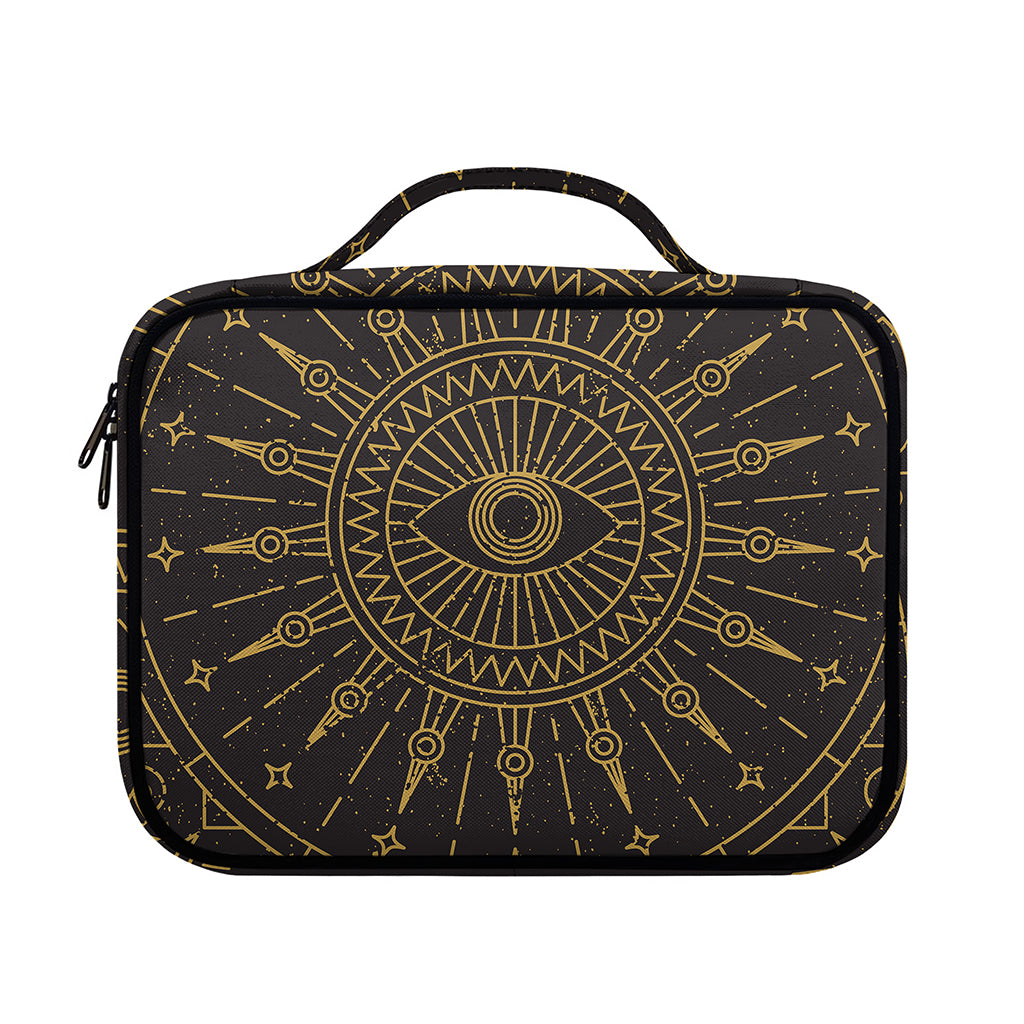 Sun All Seeing Eye Print Briefcase Bible Bag