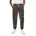 Sun All Seeing Eye Print Cotton Sweatpants